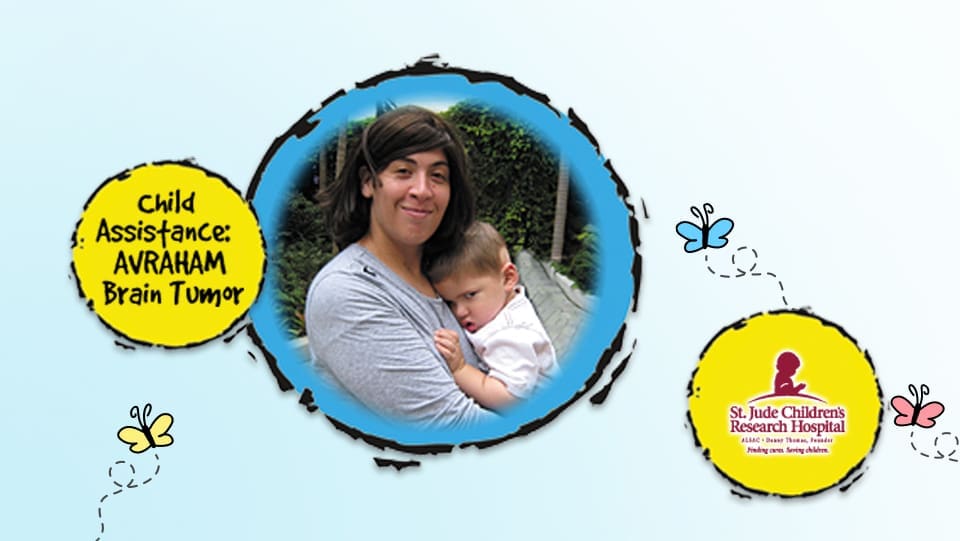 A woman and a child featured for support